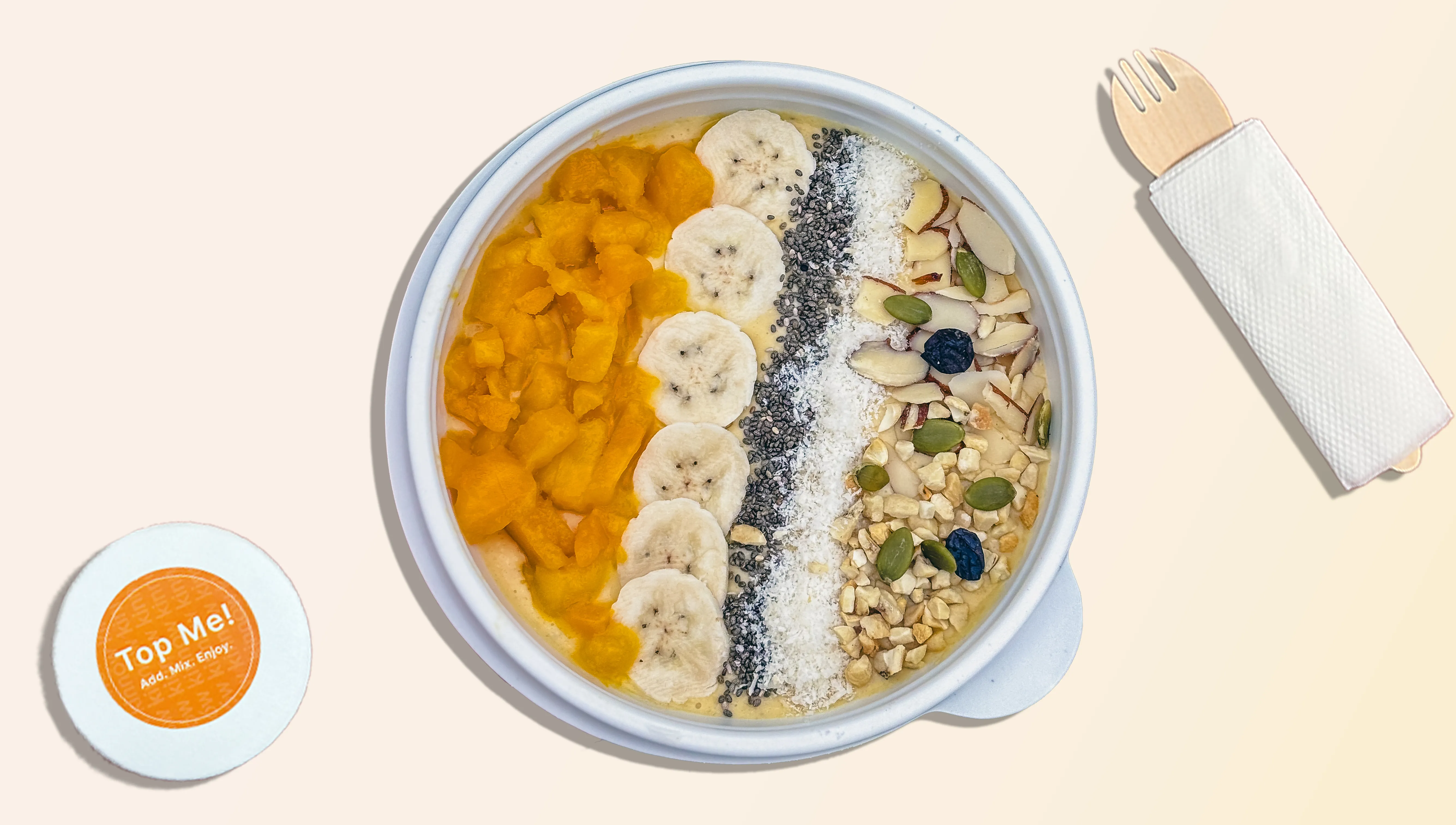 Mango Coconut Smoothie Bowl